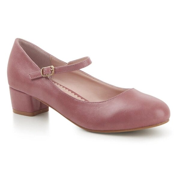 New In Box Lulu Hun Pink Pinup Maryjanes - Picture 1 of 9